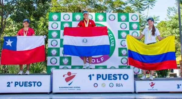GOLFISTA PARAGUAYA GANA SUDAMERICANO JUVENIL DE GOLF