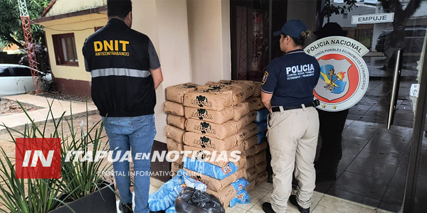 INCAUTAN VEHÍCULO CON MERCADERÍAS EN ENCARNACIÓN