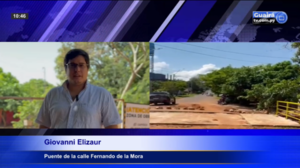 El puente sobre la calle Fernando de la Mora está por ser habilitado