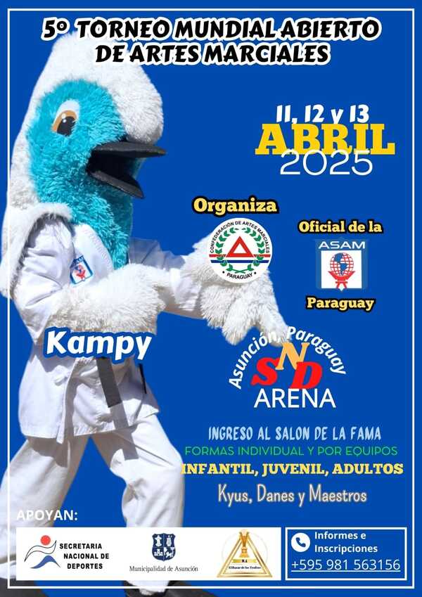 La SND Arena albergará en abril un nuevo mundial de artes marciales