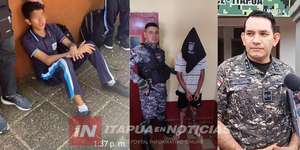 POR LOS TATUAJES IDENTIFICARON AL PRESUNTO AGRESOR UN ESTUDIANTE EN ENCARNACIÓN