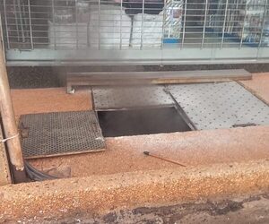 Transformador de la ANDE explota y genera susto en el microcentro de CDE