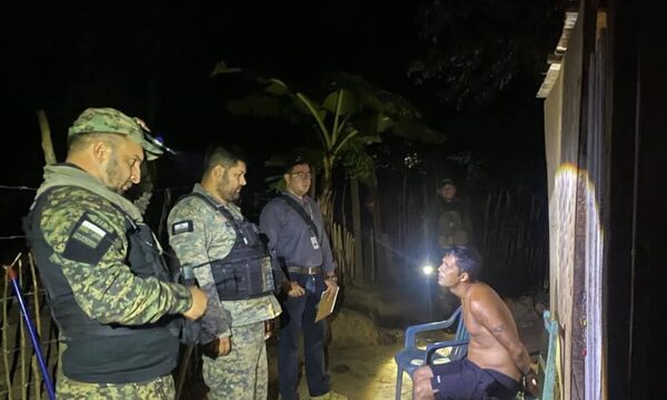 Polis apresan a integrante del clan Rotela tras un allanamiento en Curuguaty
