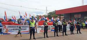 Minga Guazú: Indígenas y campesinos cerraron ruta PY02 en protesta por promesas incumplidas - ABC en el Este - ABC Color