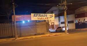 La Nación / Con pasacalles anuncian el retorno de Efraín Alegre