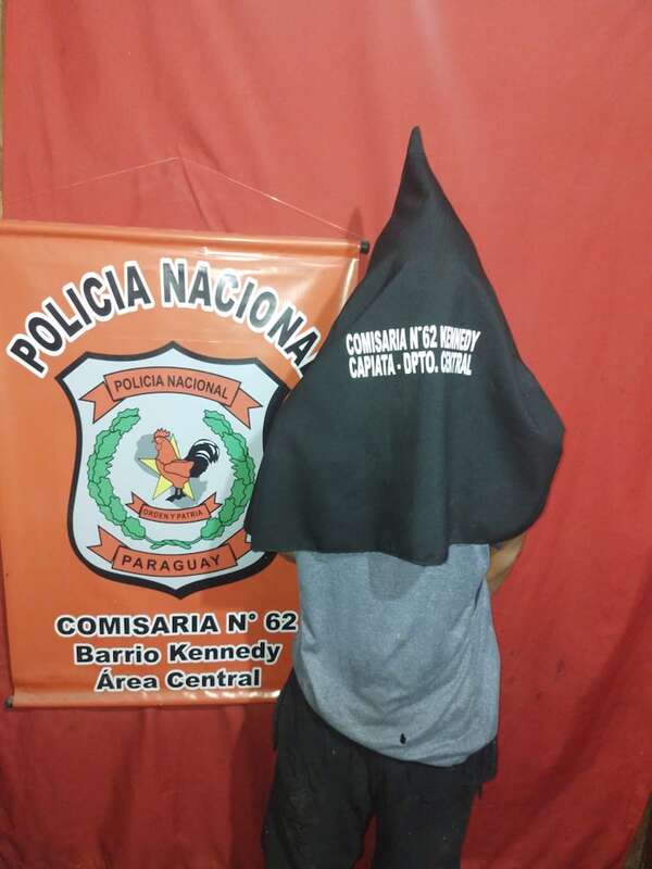 Capturan a hombre con frondosos antecedentes tras robar un celular en Capiatá - Policiales - ABC Color
