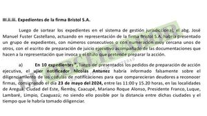 En 39 demandas, abogado de Bristol, instigó a la jueza a prevaricar, según la imputación