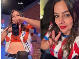 La novia del mundial está con todo y no piensa aflojar ante “rivales”: “Con el celular en el pecho, siempre”, he’i voi