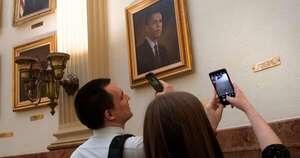 La Nación / Retiran retrato presidencial que disgustó a Trump