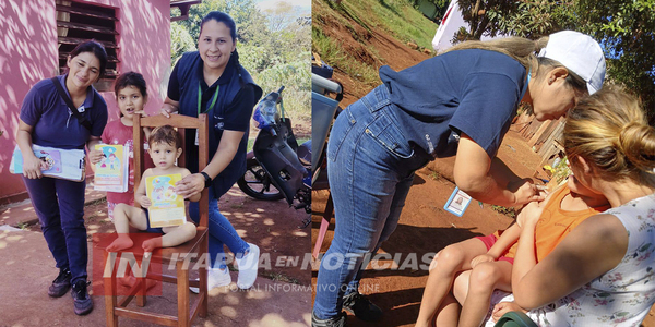 VACUNACIÓN EN ENCARNACIÓN Y CAMBYRETÁ: 200 DOSIS APLICADAS EN UNA SEMANA