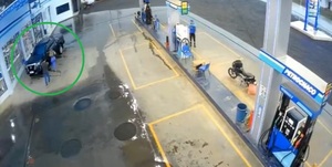 Video: Hombre disparó a su pareja en una estación de servicios en Yasy Cañy - ADN Digital