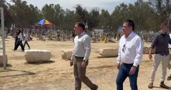 La Nación / Cartes recorrió zonas de Israel que fueron atacadas por el grupo terrorista Hamás