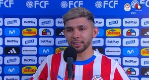 Enciso: "El gol se lo dedico a mi novia que es colombiana y vino a verme" - trece