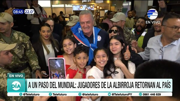 ¡A un paso del Mundial! Llegaron los jugadores de la Albirroja al país
