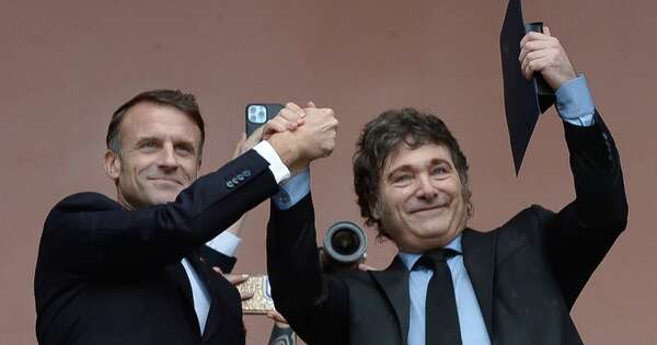 La Nación / “Argentina es un amigo”, calificó Macron tras llamada de Milei