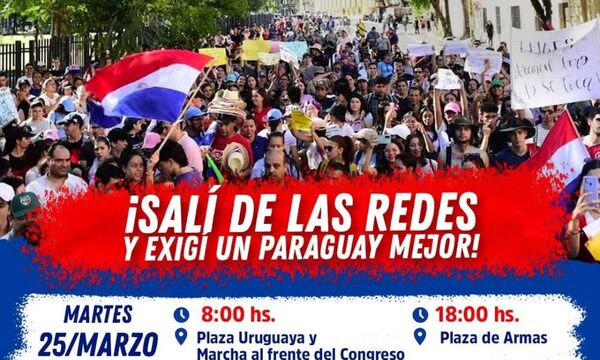 Opositores se adhieren a la marcha ciudadana: “Unidos por Paraguay”