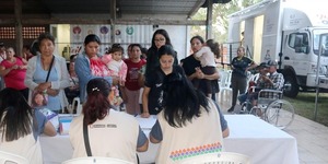 Ciudad Mujer Móvil brindó servicios integrales y sensibilizó contra la violencia en San Pedro • PARAGUAY TV