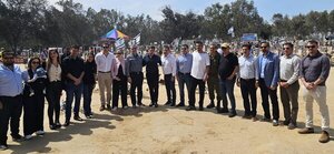 Horacio Cartes y comitiva visitan memorial de la masacre de Nova en Israel - Unicanal