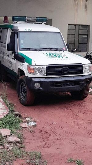 San Roque González: Urge chofer y reparación de ambulancia del Centro de Salud  - Nacionales - ABC Color