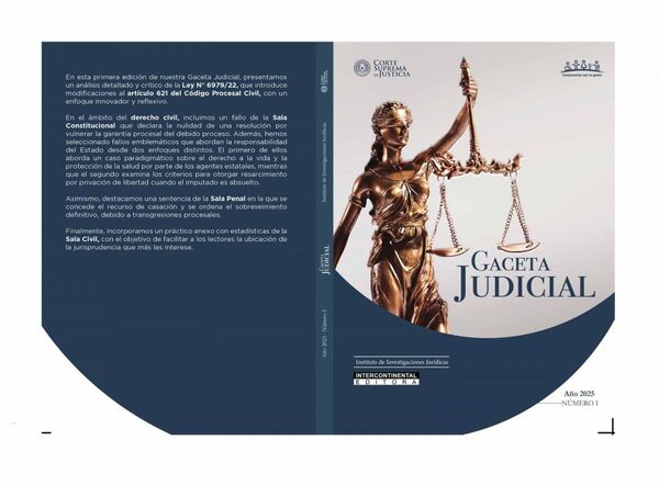 Gaceta Judicial: primera edición 2025 con fallos relevantes y análisis jurídico