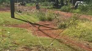 Niño de 5 años muere electrocutado y su abuela resulta herida por cable suelto de la ANDE