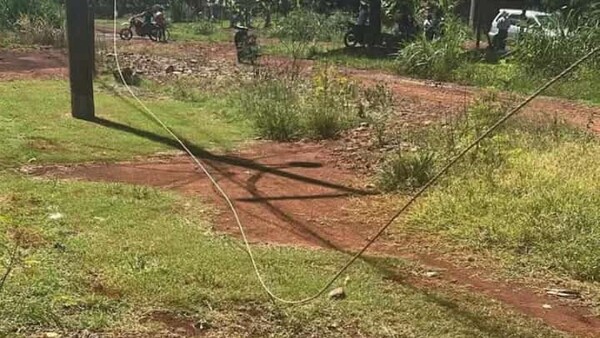 Niño de 5 años muere electrocutado y su abuela resulta herida por cable suelto de la ANDE