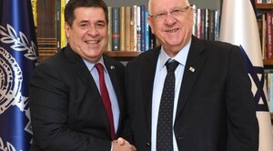 Diario HOY | Rivlin recibe en Jerusalén a Cartes: "Es un gran placer verle aquí de nuevo, mi amigo"