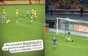 “Pero qué golazo”: el piropo de un mundialista para la obra de arte que se mandó Enciso