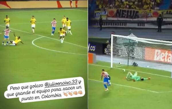 “Pero qué golazo”: el piropo de un mundialista para la obra de arte que se mandó Enciso