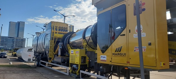 Municipalidad de Encarnación inicia preparación de terreno para la instalación de planta asfáltica
