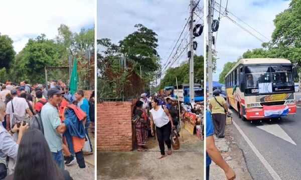 Campesinos llegan a Asunción para la tradicional marcha de este jueves – Prensa 5