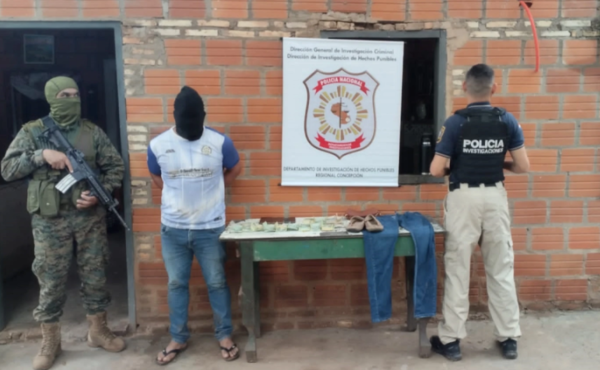 Detienen a dos sospechosos de asalto a supermercado en Concepción