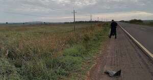 La Nación / Hallan cuerpo de un hombre y se presume que fue víctima de accidente vial en Itapúa