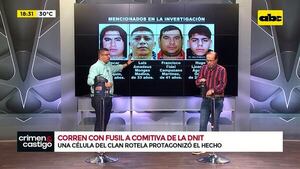 Video: a punta de fusil, miembros del clan Rotela frustraron control anticontrabando de la DNIT en Lambaré - Crimen y castigo - ABC Color