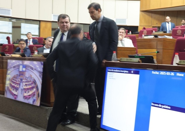 Impase entre Beto Ovelar y Juan Afara casi termina a “empujones”