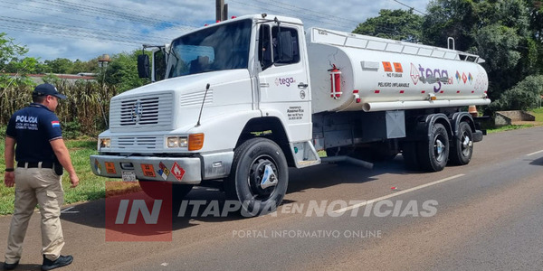 INCAUTAN CAMIÓN CON 16.000 LITROS DE COMBUSTIBLE