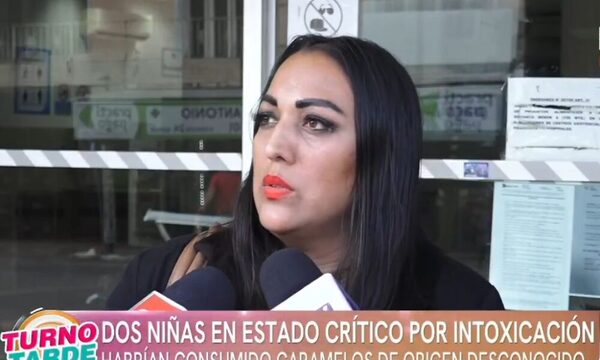 Niñas de 3 y 5 años internadas tras intoxicarse con caramelos de dudosa procedencia