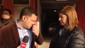 La incómoda pregunta de una fiscala a periodista de TV: “Yo huelo marihuana”