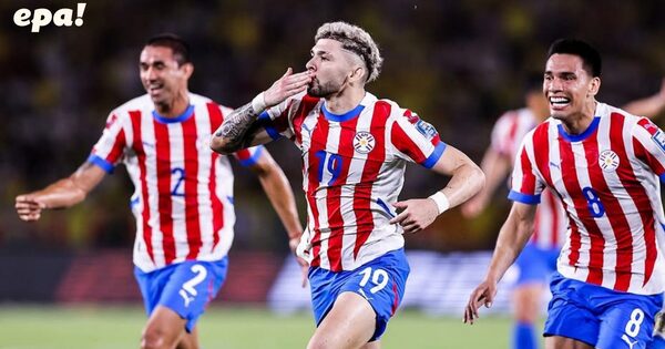 “¡Para ella fue!” El romántico gesto de Julio Enciso tras su gol contra Colombia