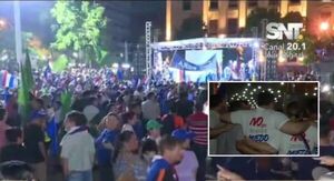 Multitudinaria marcha “Unidos por Paraguay” toma el microcentro - SNT