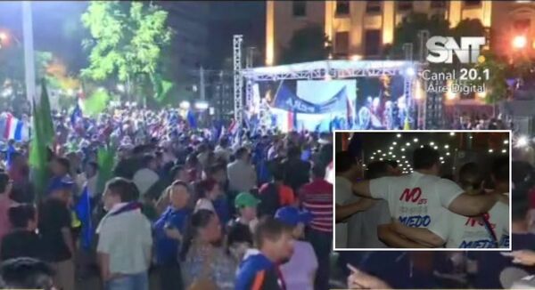 Multitudinaria marcha “Unidos por Paraguay” toma el microcentro - SNT