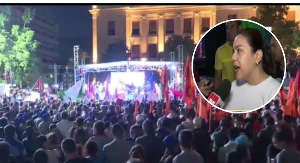 Multitudinaria marcha “Unidos por Paraguay” toma el microcentro - SNT