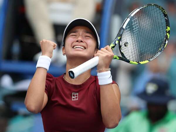La filipina Eala alarga su cuento de hadas en Miami y Zverev dice adiós - Polideportivo - ABC Color