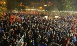 Multitudinaria marcha ciudadana en Asunción