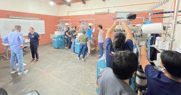 El SNPP en Alto Paraná capacita personal para futura instalación de planta brasilera en el sector textil