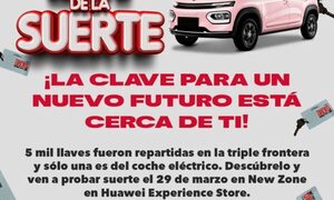 ¡Atención Ciudad del Este! Llave de la suerte