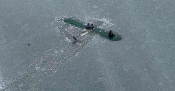 La Nación / Alaska: piloto y dos niños sobreviven tras accidente en lago helado