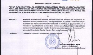 Sacan de menú el picadito de cerdo