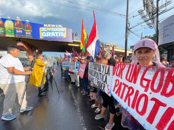 Arrancó la Marcha Campesina, Indígena y Popular - Nacionales - ABC Color