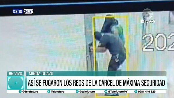 Así se fugaron los reos de la cárcel de ''máxima seguridad''
